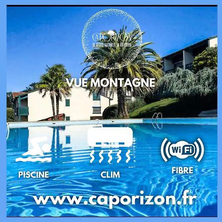 Appartement Caporizon-Baillenia-T1 Vue Montagne - Piscine St Jean De Luz à Saint-Jean-de-Luz Extérieur photo
